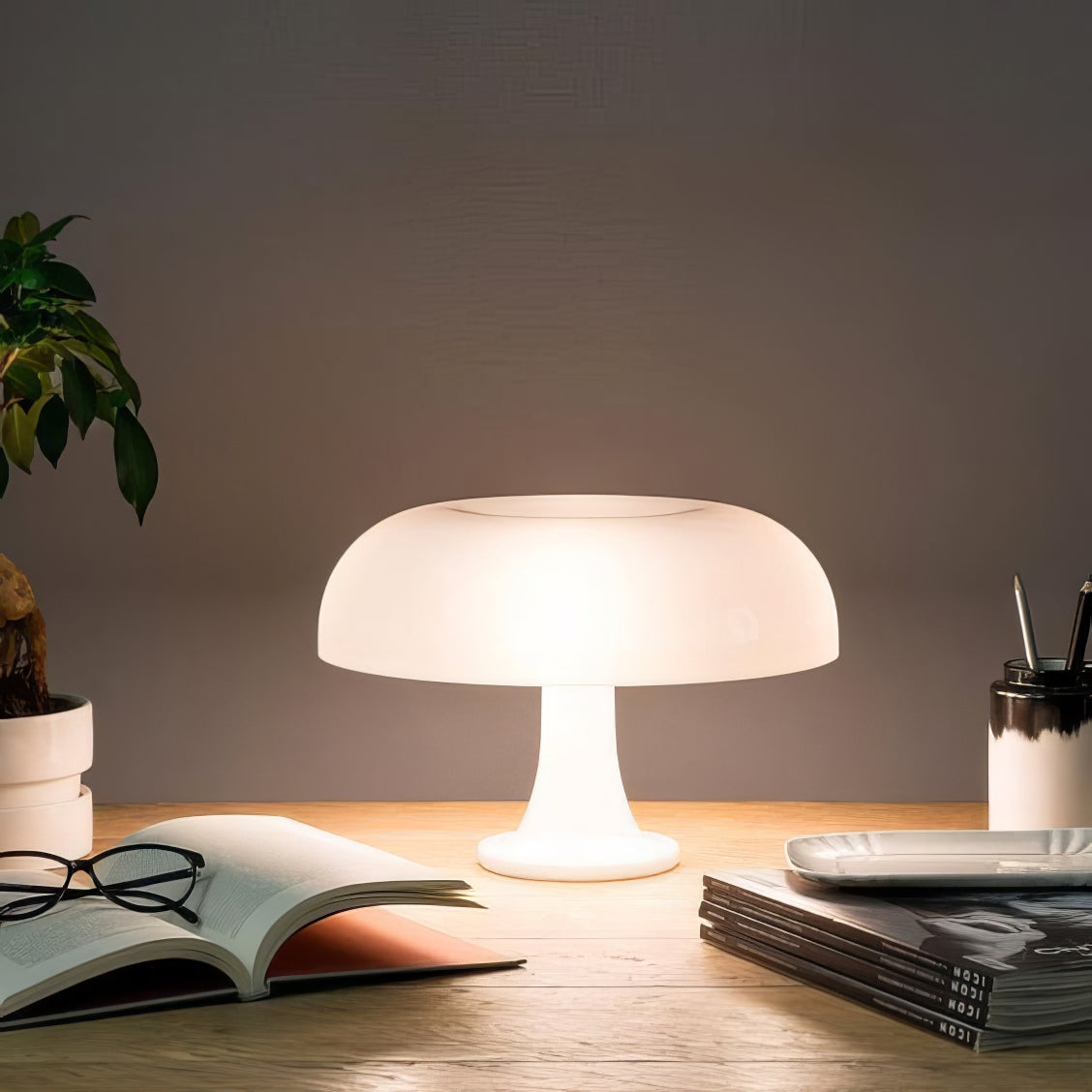 Glowing Mushroom Lamp
