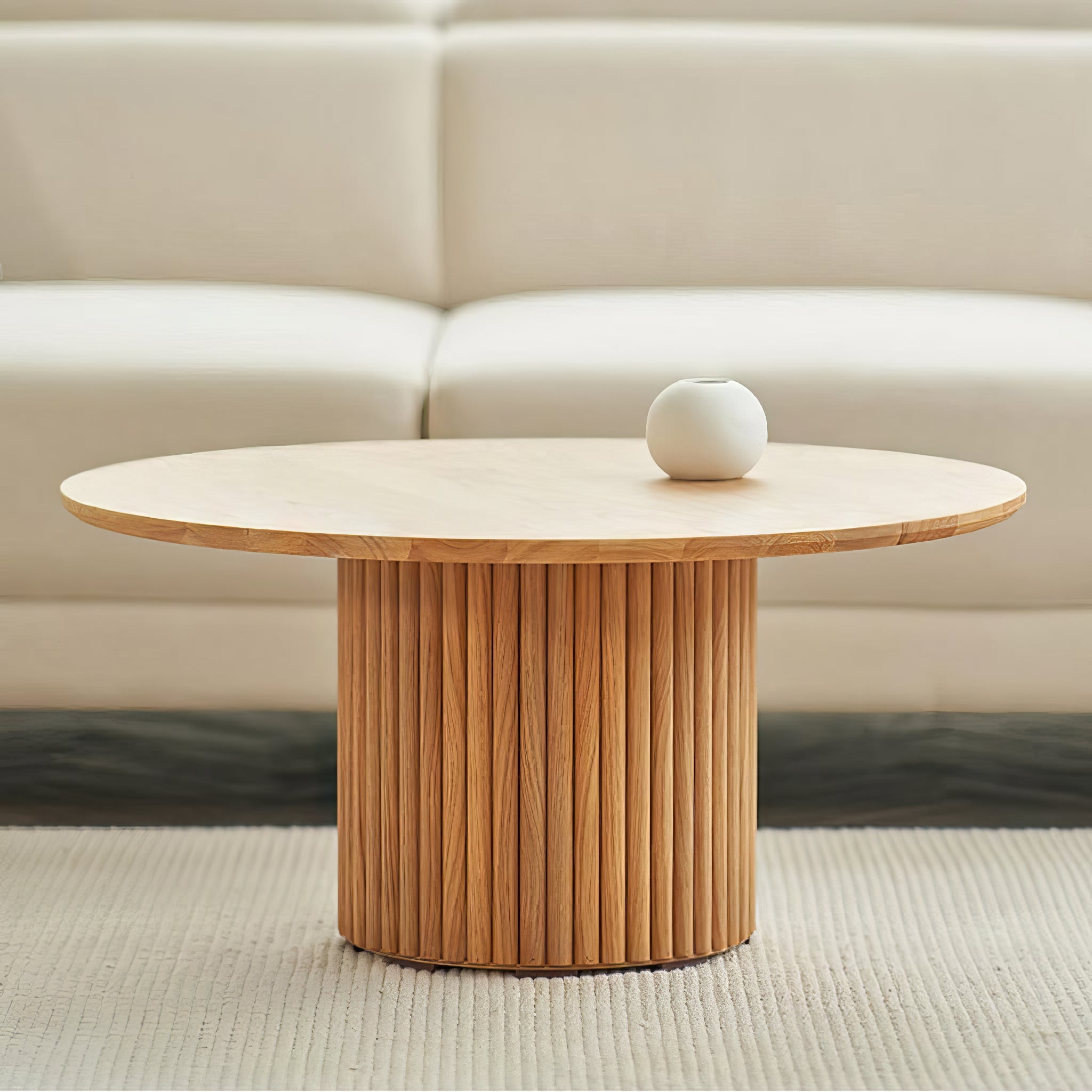Flutted Coffee Table