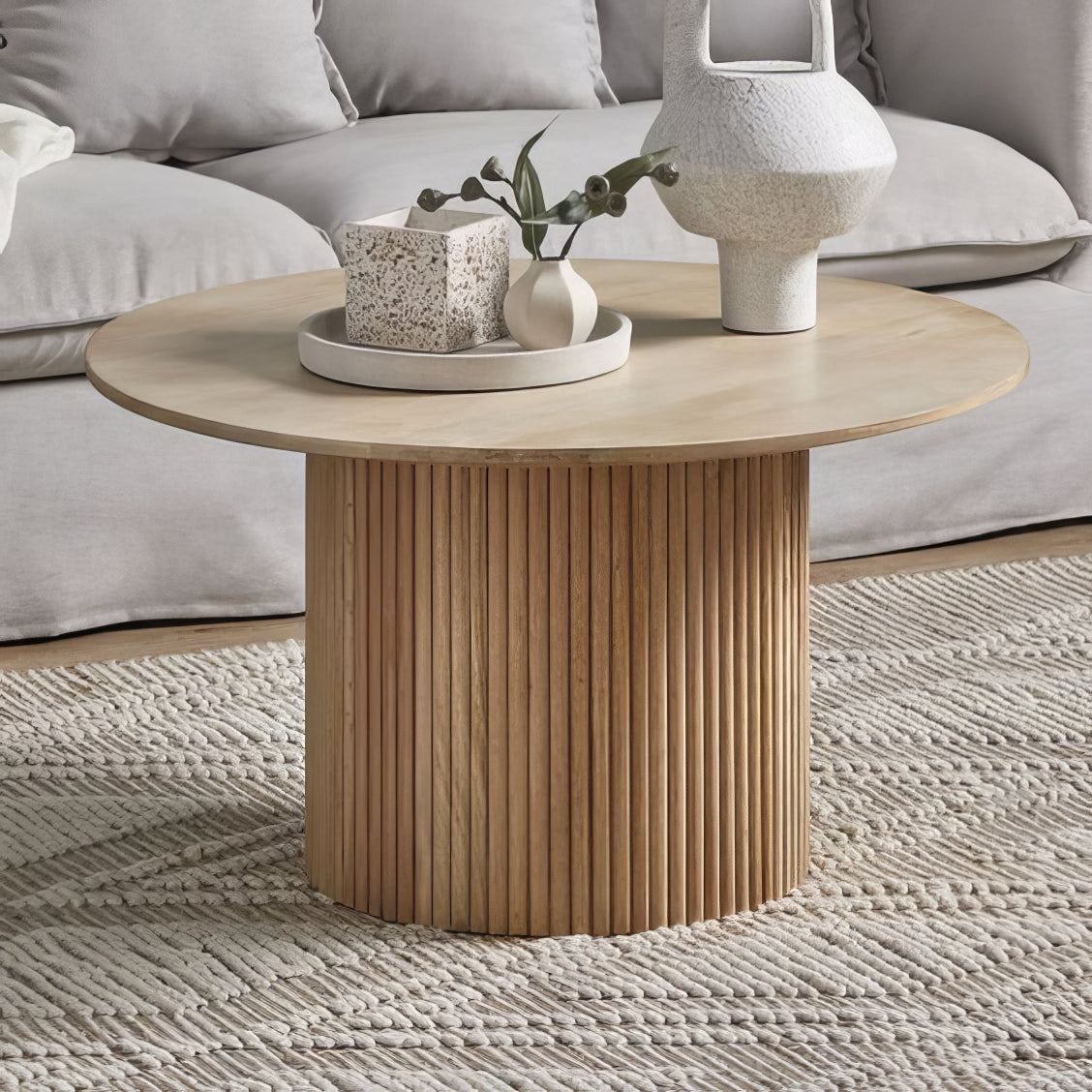 Flutted Coffee Table